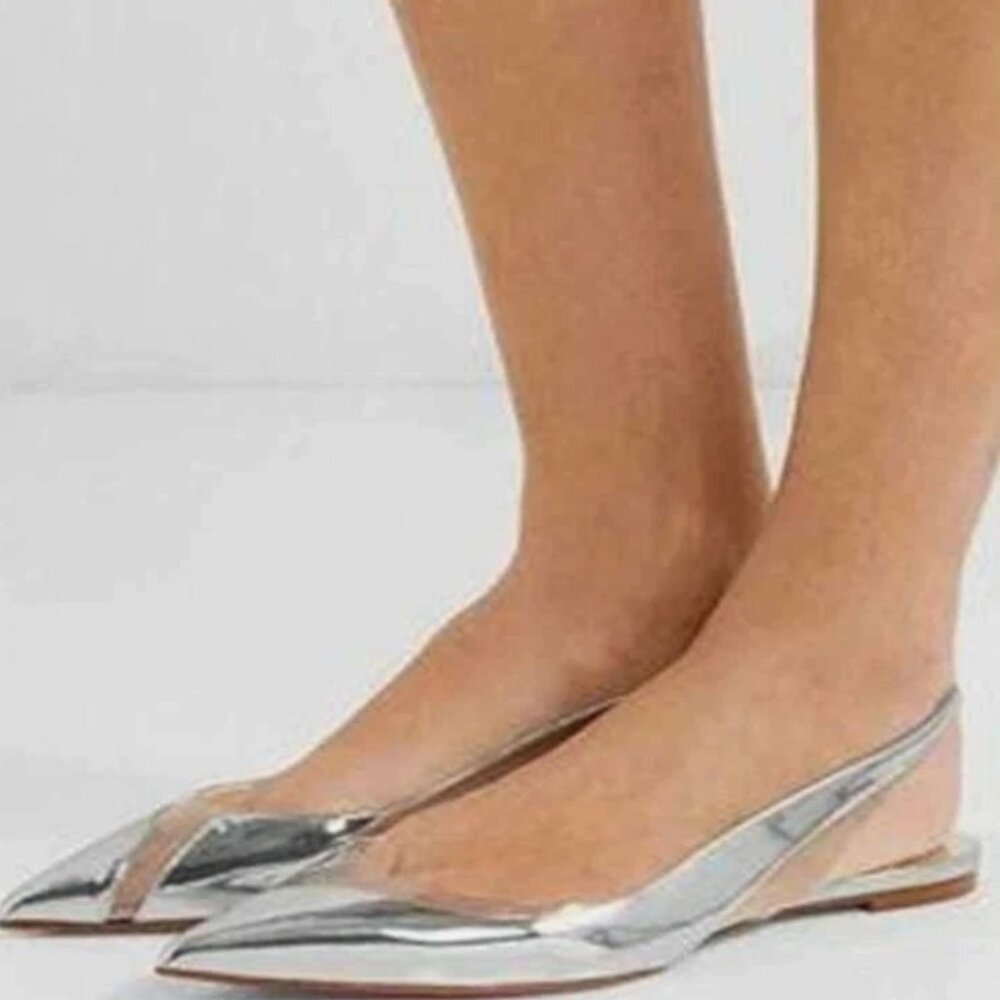 Christian Louboutin V Dec Slingback Flats